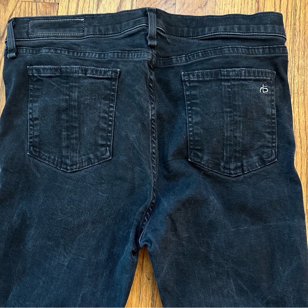 Rag & Bone Black Ankle Skinny Jeans - Picture 8 of 8